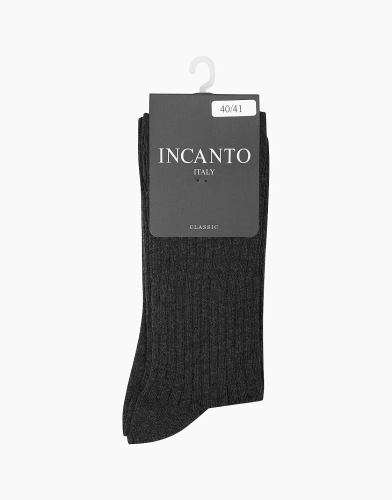 INCANTO носки мужские BU733007 аntracite melange р.40-41